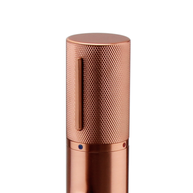 Como Verhoogde wastafelkraan met geribbelde hendel, koper