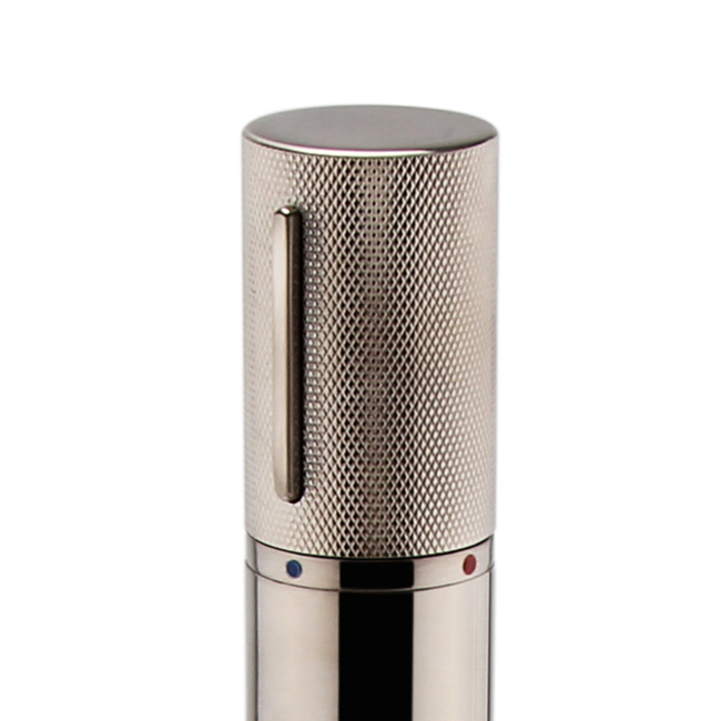 Como MOOD wastafelkraan verhoogde geribbeld hendel, nikkel