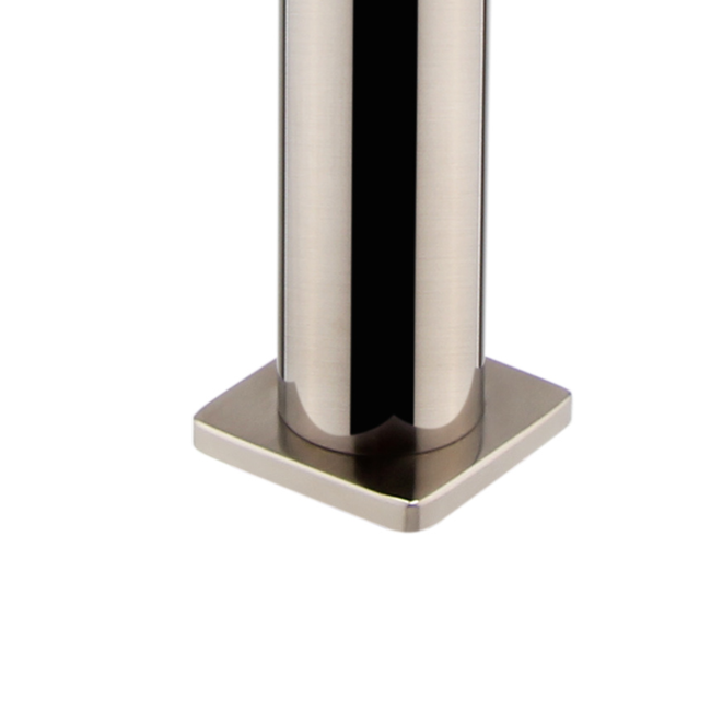 Como MOOD wastafelkraan verhoogde geribbeld hendel, nikkel