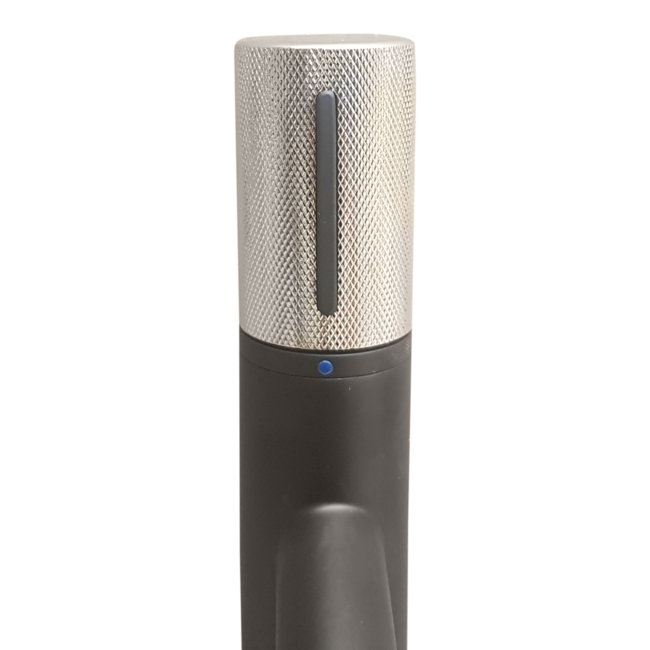 Como wastafelkraan geribbeld design, verhoogd in mat zwart