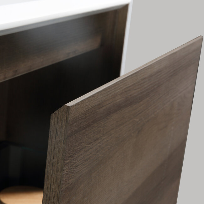 Como Wastafel onderkast  190 cm met led verlichting laden