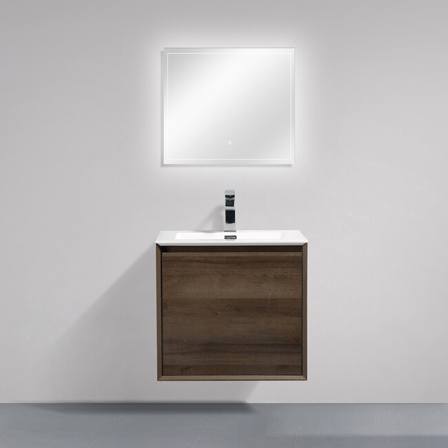 Como Wastafel onderkast  60 cm met led verlichting laden