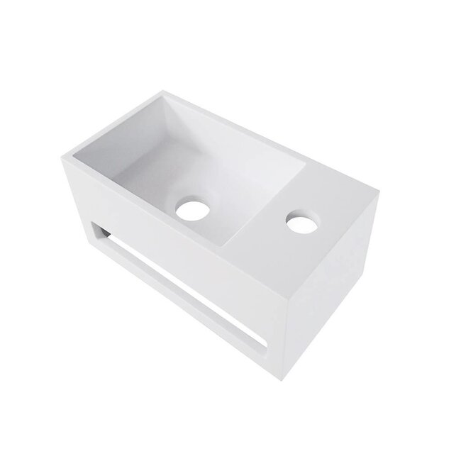 Como Solid surface losse fontein  35,6 x 20,3 x 15,9 cm