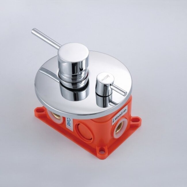 Sanitear Aanbieding. Inbouw douche set hand en hoofddouche functie