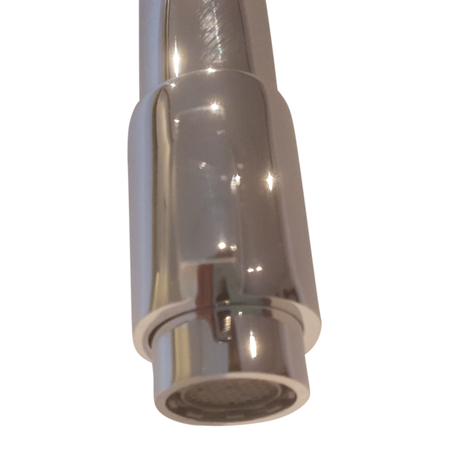 Como Ruimtebesparende fonteinkraan wandmodel, chroom