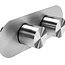 RVS Inbouw regendouche set, 2 weg
