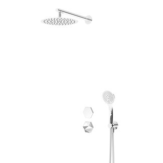Utopia inbouw doucheset Inox