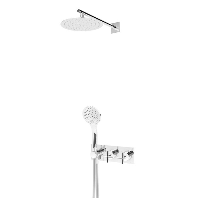 HERA inbouw doucheset chroom