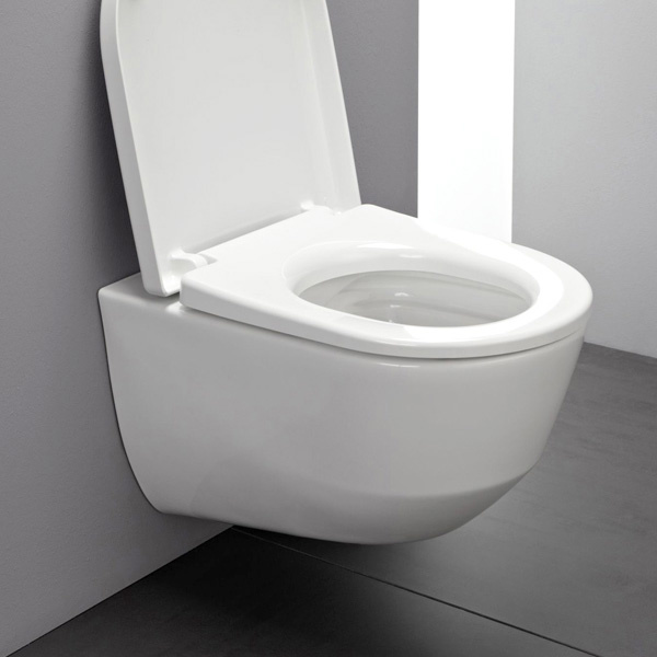 Stevig opener Lenen Pro compact toiletpot hangend I Diepspoel I Rimless - Sanitear