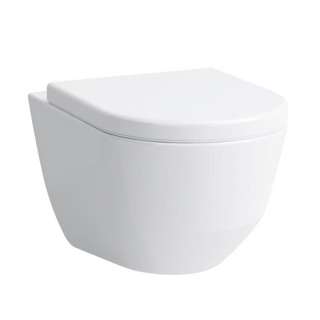 Pro compact toiletpot hangend, rimless, diepspoel