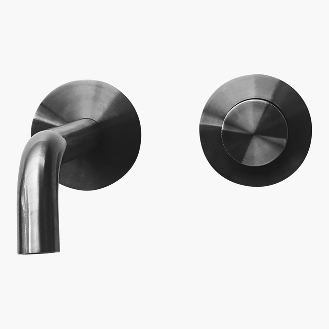 Como wastafelkraan inbouw RVS met inbouwdeel