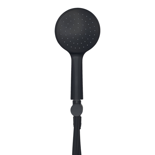 Utopia inbouw doucheset zwart met thermostaat