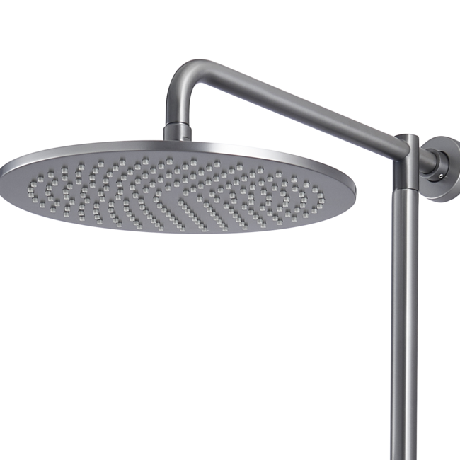 Como MOOD 3 standen regendouche opbouw met 30cm hoofddouche - Gunmetal