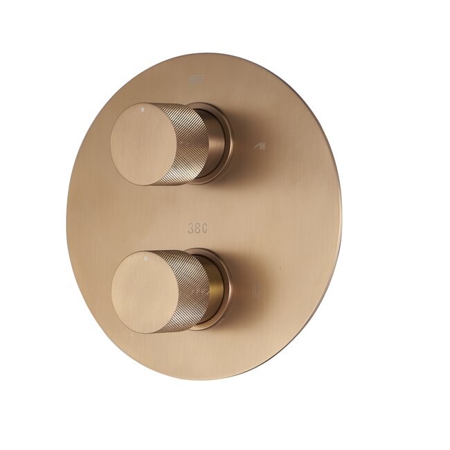 Como Mood 45 regendouche met 30 cm hoofddouche koper - Rose Gold