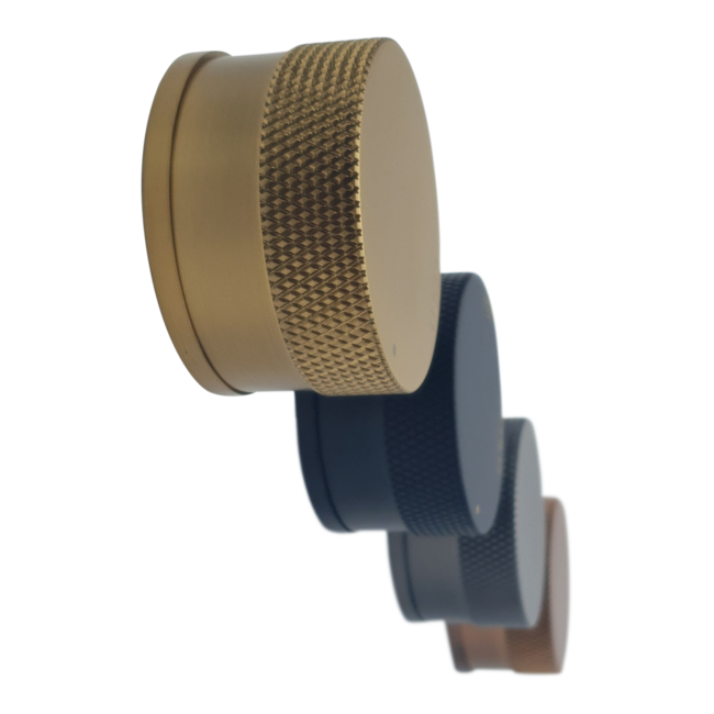 Como Mood 60 Gunmetal wastafelkraan- inbouw. 4 varianten kraan-uitloop. Wastafelkraan compleet!