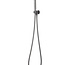 Como Mood 60 Doucheset gunmetal met 30 cm regendouchekop en handdouche. Inclusief inbouw thermostaat