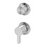 Flow 316 AISI RVS inbouw doucheset plafond