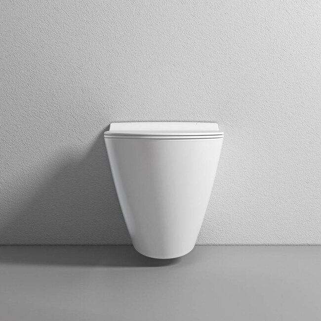 Sanitear Hangtoilet Mineraal zonder spoelrand