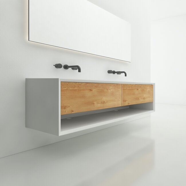 Como  LECCO wastafelonderkast 160 cm met extra storage