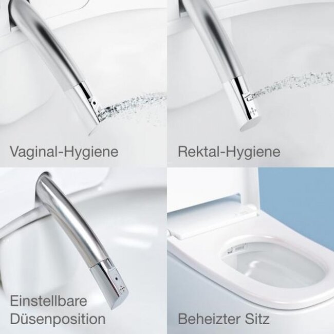 Vitra V-Care Comfort 1.1 douche wc. GEN2 smart toilet.