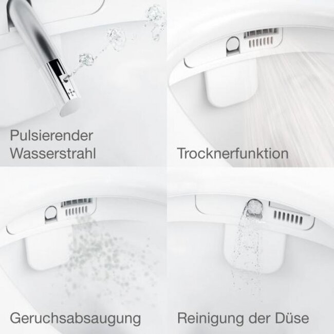 Vitra V-Care Comfort 1.1 douche wc. GEN2 smart toilet.