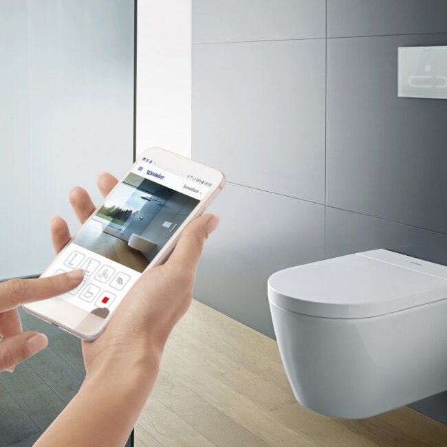 SensoWash Starck F Lite bidet pack compleet met wandcloset diepspoel rimless 37.8x57.5cm