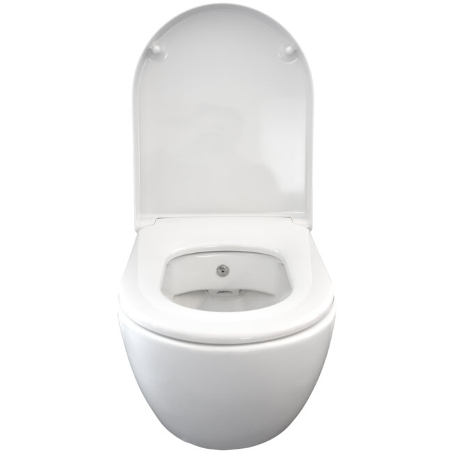 Sanitear ION wc met bidet zonder spoelrand incl soft close wc bril