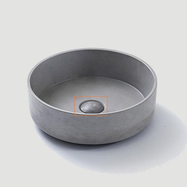 Click waste concrete mat grijs