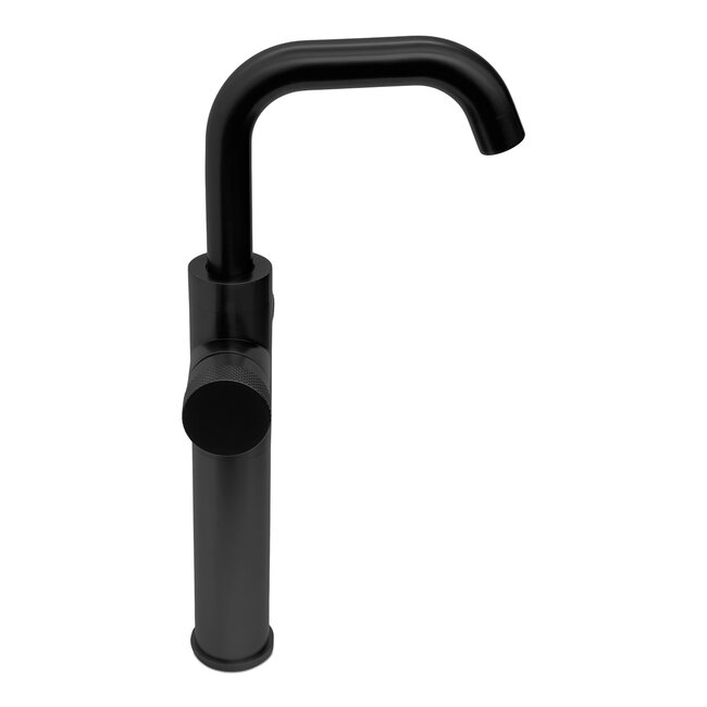 Como Wastafelkraan zwart Mood 60, verhoogd, tweehendel