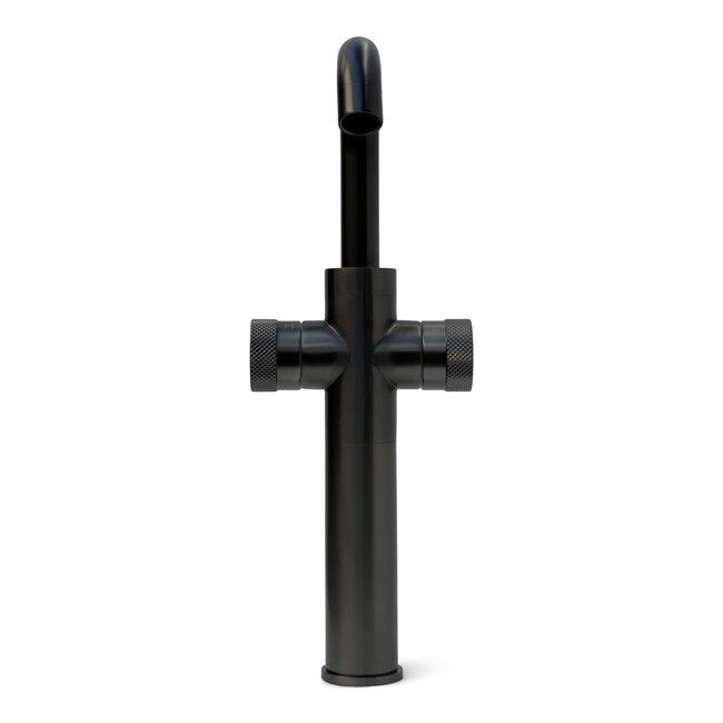 Como Wastafelkraan zwart Mood 60, verhoogd, tweehendel