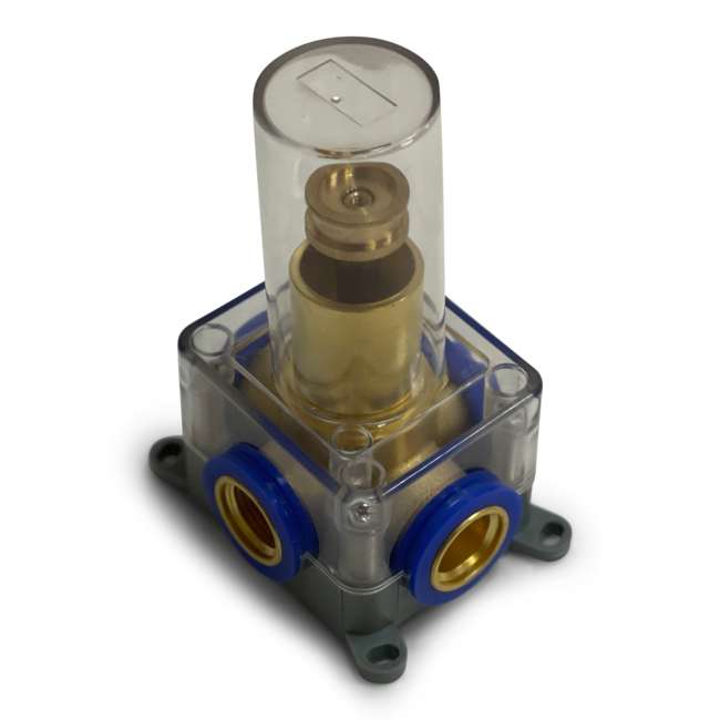 Como Wand fonteinkraan goud messing PVD Mood60 met 10cm of 15 cm gebogen uitloop inclusief inbouwdeel