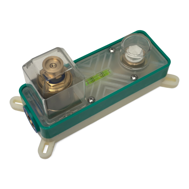 Como Mood 60 Inbouw wastafelkraan chroom gebogen uitloop 4 varianten met inbouwdeel