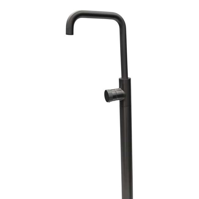 Como Mood vrijstaande badmengkraan geborsteld gunmetal PVD