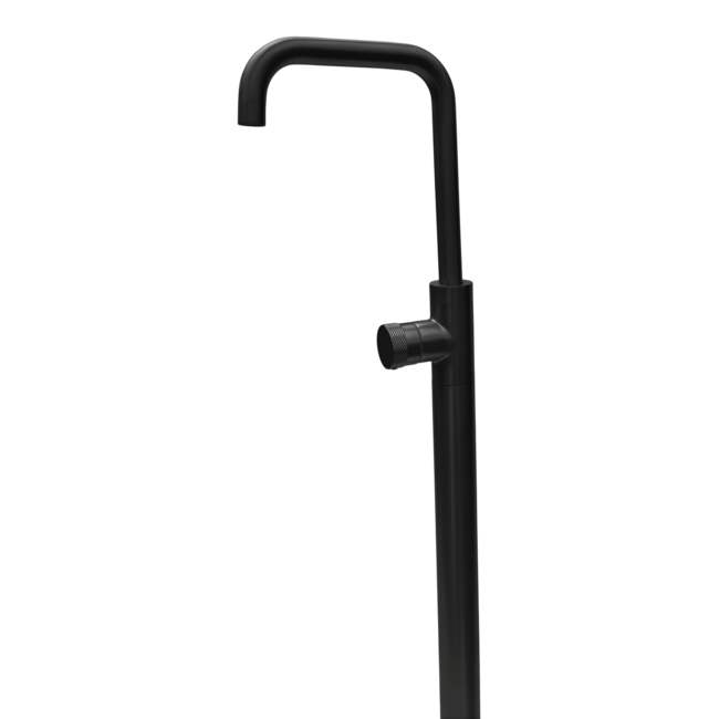 Como Mood vrijstaande badmengkraan zwart