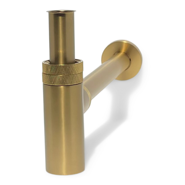 Como Mood 60 design sifon 1 1/4" messing goud  PVD