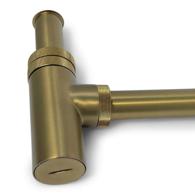 Como Mood 60 design sifon 1 1/4" messing goud  PVD