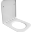 Sanitear   Rechthoekig toiletbril softclose Elemento mat wit