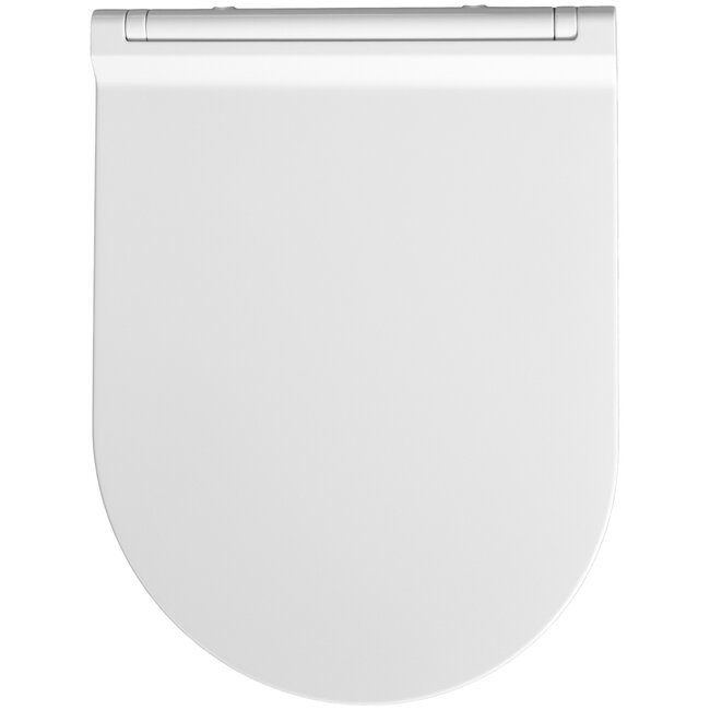 Sanitear ION antibacterieel toiletbril softclose mat wit