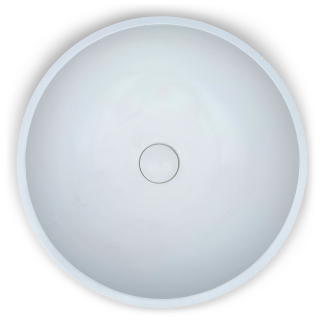 Waskom concrete wit 40x40x15 cm