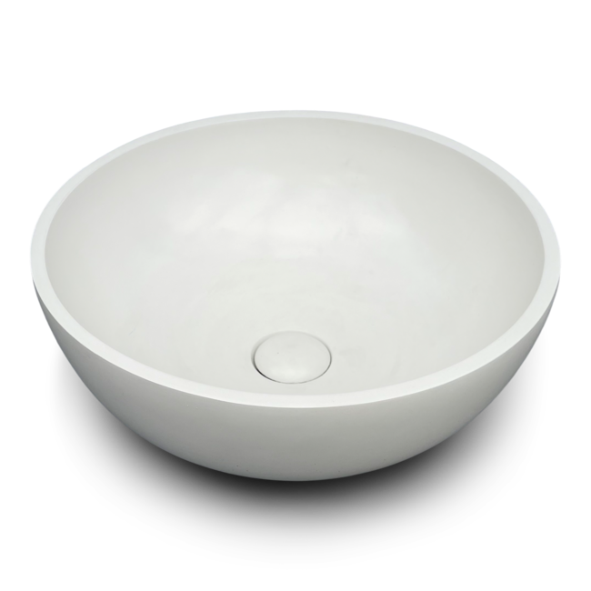 Waskom concrete wit 40x40x15 cm