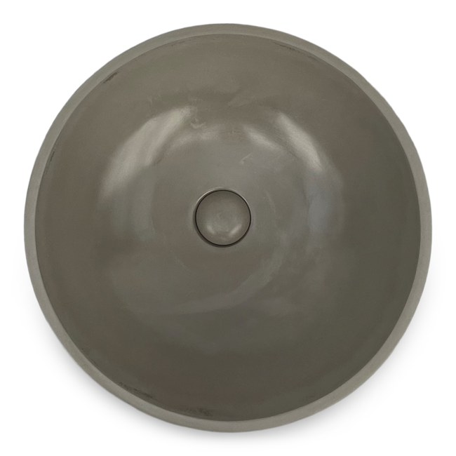 Waskom concrete gecoat grijs 40x40x15 cm