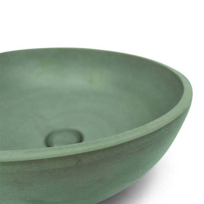 Waskom concrete groen 40x40x15 cm