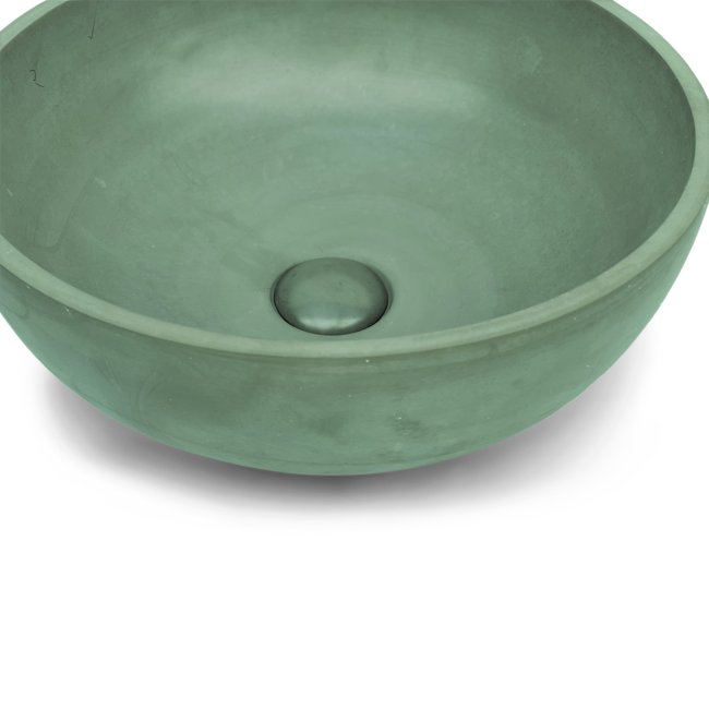 Waskom concrete groen 40x40x15 cm