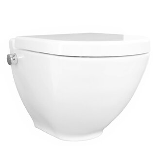 Eigen-A-Merk-Sanitair Wc met bidet HYG11 mat wit