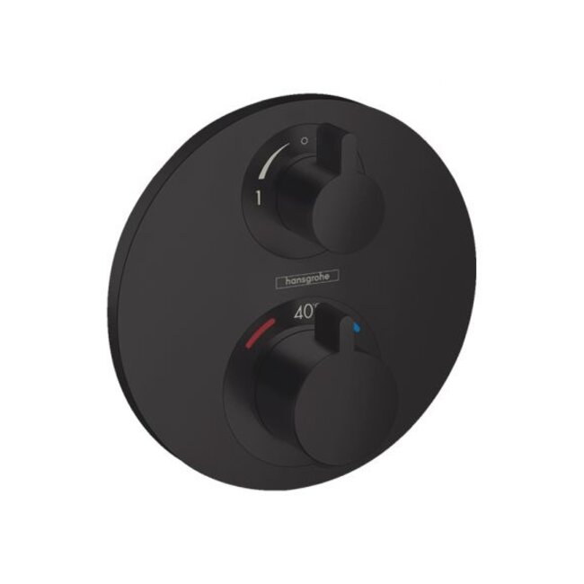 Hansgrohe Ecostat S doucheset zwart