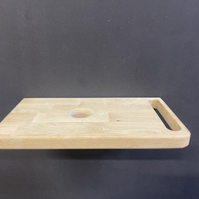 Como Aanbieding! fonteinset toilet met eiken hout plank, compleet set