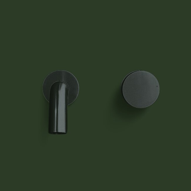 Como fonteinset toilet Tundra. Natuursteen mini waskom met eiken hout plank