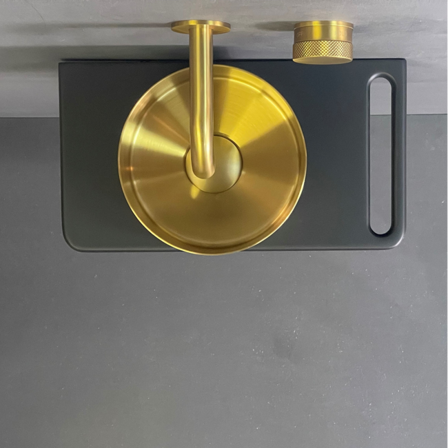 Como Fontein toilet Mood messing goud