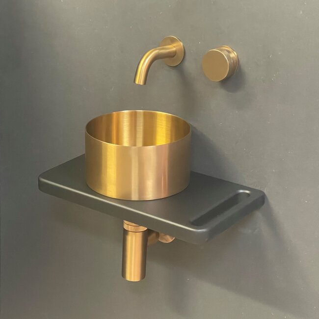 Como mini waskom  rose goud 21x 10cm