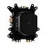 DEEP BLACK thermostaatkraan inbouw rond mat zwart PVD